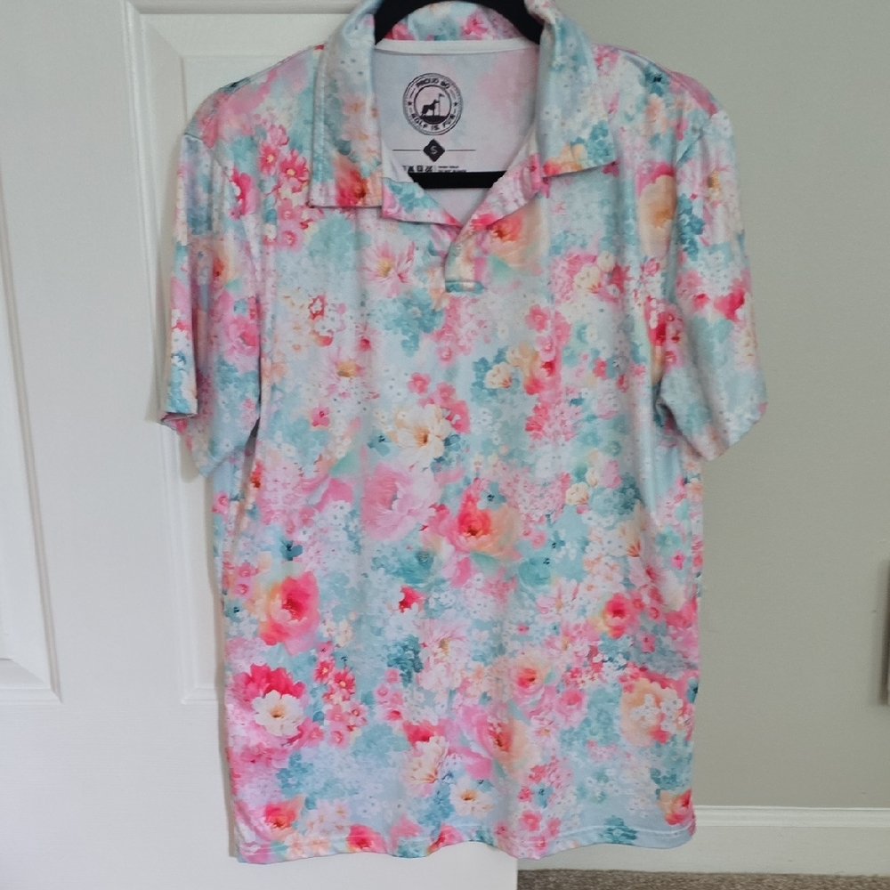 Floral Polo Shirt